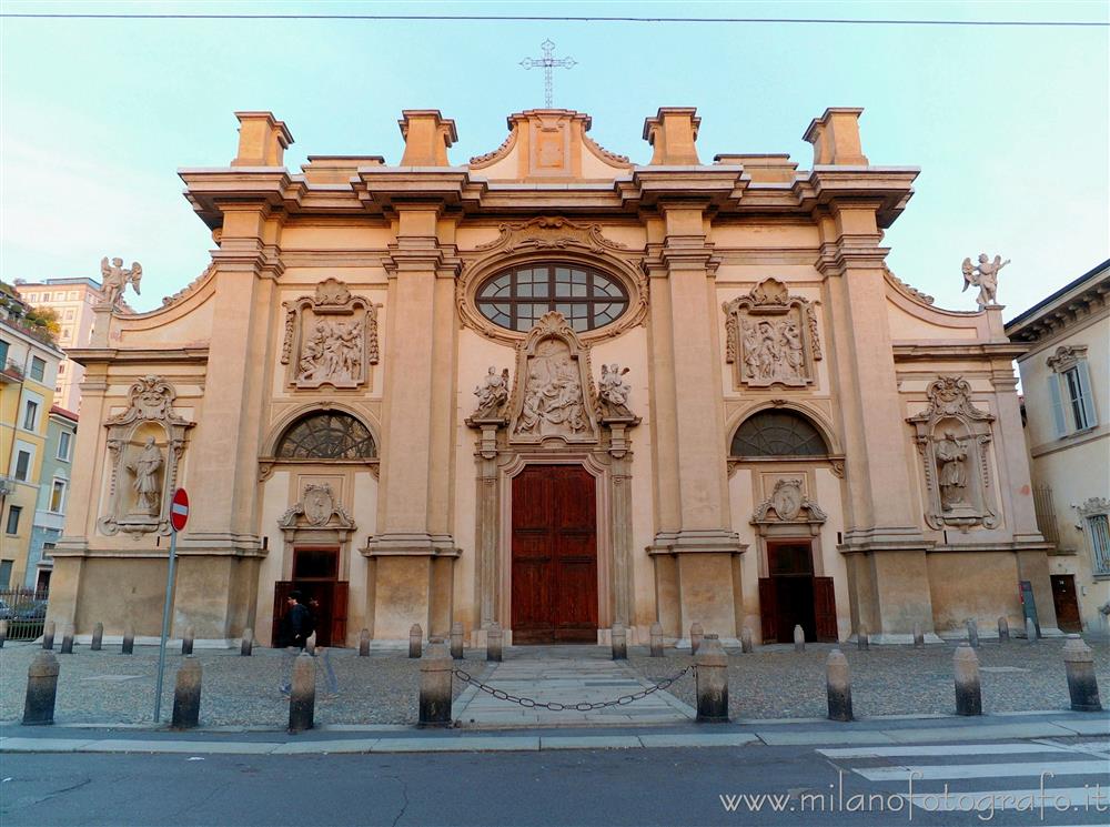 Milano - Facciata della Chiesa di Santa Maria della Passione